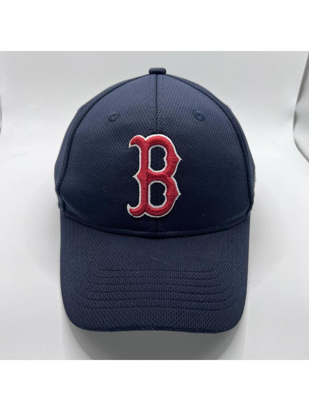 Vintage Boston Red Sox Baseball Adjustable Strapback Navy Blue Youth Hat Cap